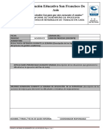 Formato Informe de Desempeño Semanal 001