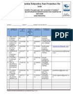 Formato para Entrega de Sim Card