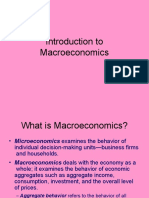 Introduction To Macroeconomics