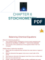 CH6 Stoichiometry