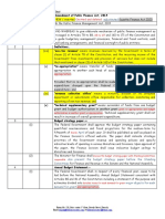 Amendment in Public Finance Management Act, 2019