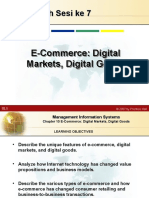 Kuliah Sesi Ke 07 E-Commerce - Digital Markets Digital Goods (030415)