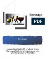 Types of Beverages