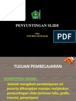 Penyuntingan Slide