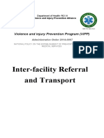 Interfacility Referral Protocol Revised May 2017