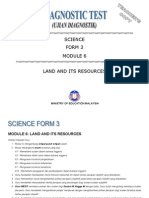 Teacher's Copy Module 6: LAND AND ITS RESOURCE