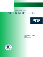 Study Notebook: Learning Delivery Modalities Course For Teachers