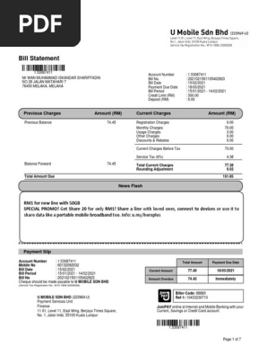 Phone Bill
