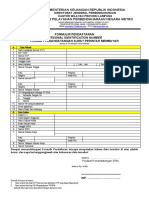 Formulir Pendaftaran Awal Pinppspm