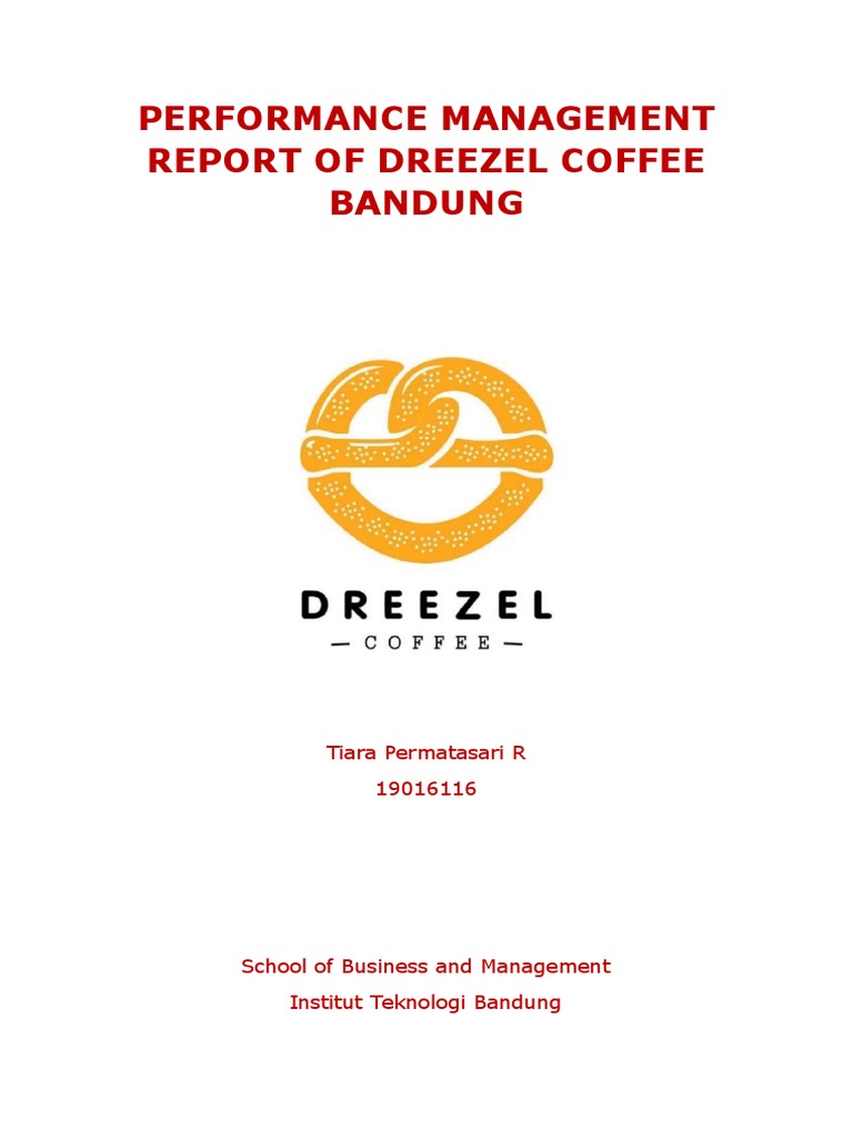 Dreezel Coffee Performance Management Report | PDF | Performance ...