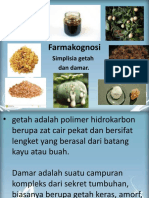 Bab 8. Simplisia Getah Dan Damar