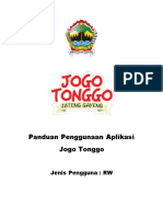 Jogo Tonggo - Panduan Pengguna RW