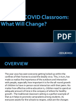 The Post-COVID Classroom - What Will Change