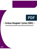 Database Management Systems (DBMS) ::::: ITUCE