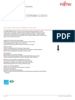 FUJITSU Desktop ESPRIMO G5010: Data Sheet