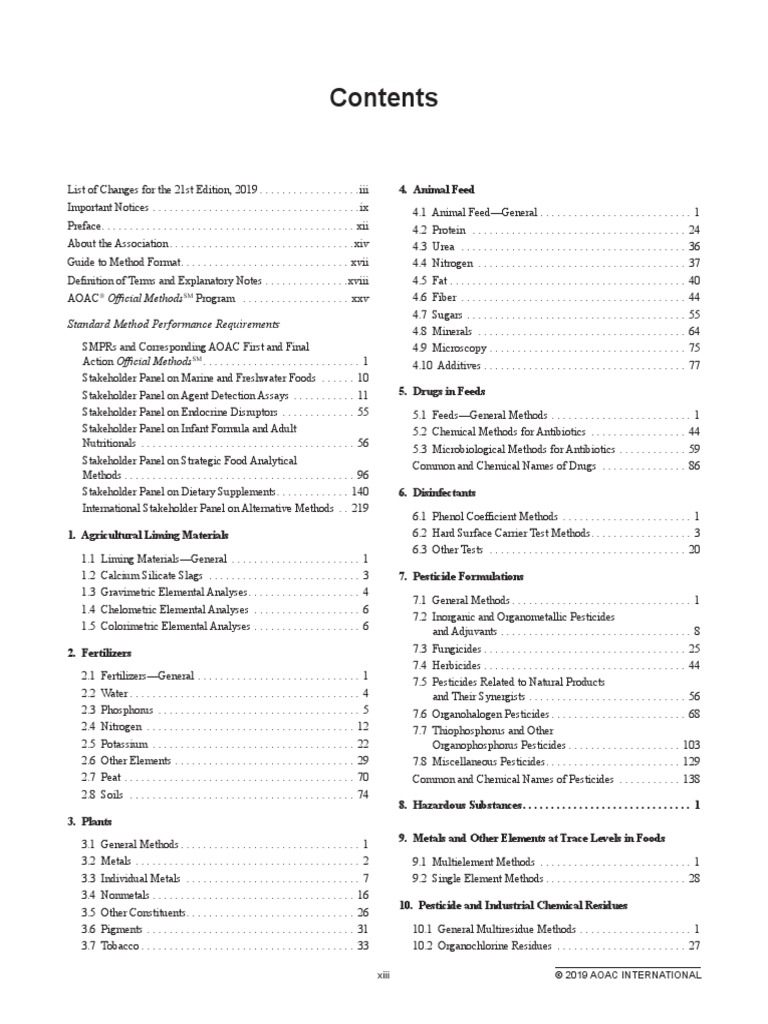 Aoac Book | PDF | Brewing | Malt