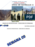 Resistencia de Materiales Ii: Grados de Hiperestaticidad - Condiciones de Estabilidad