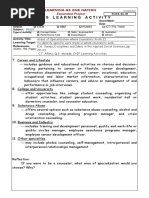 DIASS Q1 - LAS 6B Areas of Specialization of Counselors