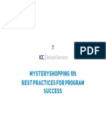 ICC How To Run Mystery Shopping Prog