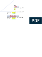 Oilfield Unit: Buoyancy Factor (BF) Buoyancy Factor Using Mud Weight, PPG