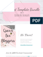 P Interest Pin Template Bundle