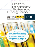 Aocs Laboratory Proficiency Program