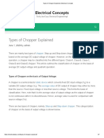 Types of Chopper Explained - Electrical Concepts