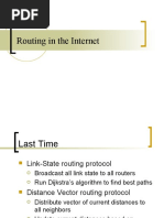 Routing in The Internet