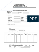 Format Pengkajian Maternitas Antenatal Care