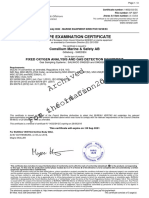 Archived: Ec Type Examination Certificate