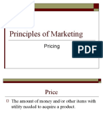 Principles of Marketing: Pricing