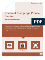 Prashant Stampings Private Limited