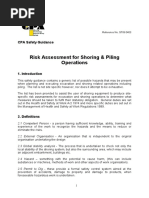 CPA STIG 0403 Risk Assessment For Shoring Equipment 040901