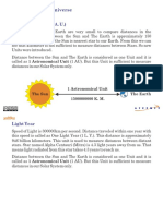 Distances in The Universe English