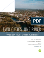 Wabash River Urban Corridor: Master Plan For The