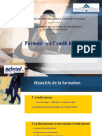 Formation à l’audit interne^J TGR