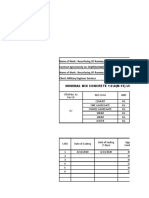 Nominal Mix Sheet