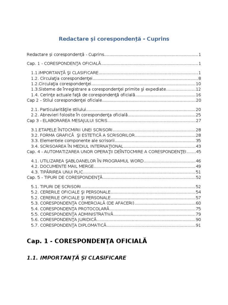 Redactare și Corespondență Nina Vargolici