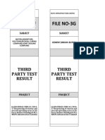 File No-3F File No-3G: Third Party Test Result Third Party Test Result