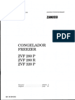 Zanussi Congelador 392803ES