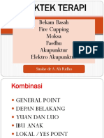 Bekam Basah, Fire Cupping, Moksa Fasdhu, Akupunktur, Elektro Akupunktur Sinshe DR A. Ali Ridho