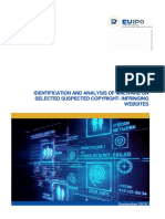 Identification and Analysis of Malware Onselected Suspected Copyright - Infringingwebsites