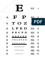 Eye Chart Template 08