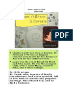 128-Prose II-Unit III - Dream Children - Charles Lamb