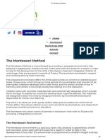 The Montessori Method