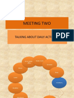 Meeting Two: Talking About Daily Activities