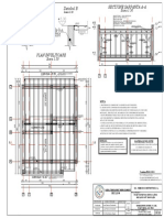 R - 08-Plan Și Secțiune Șarpantă de Lemn 441x420