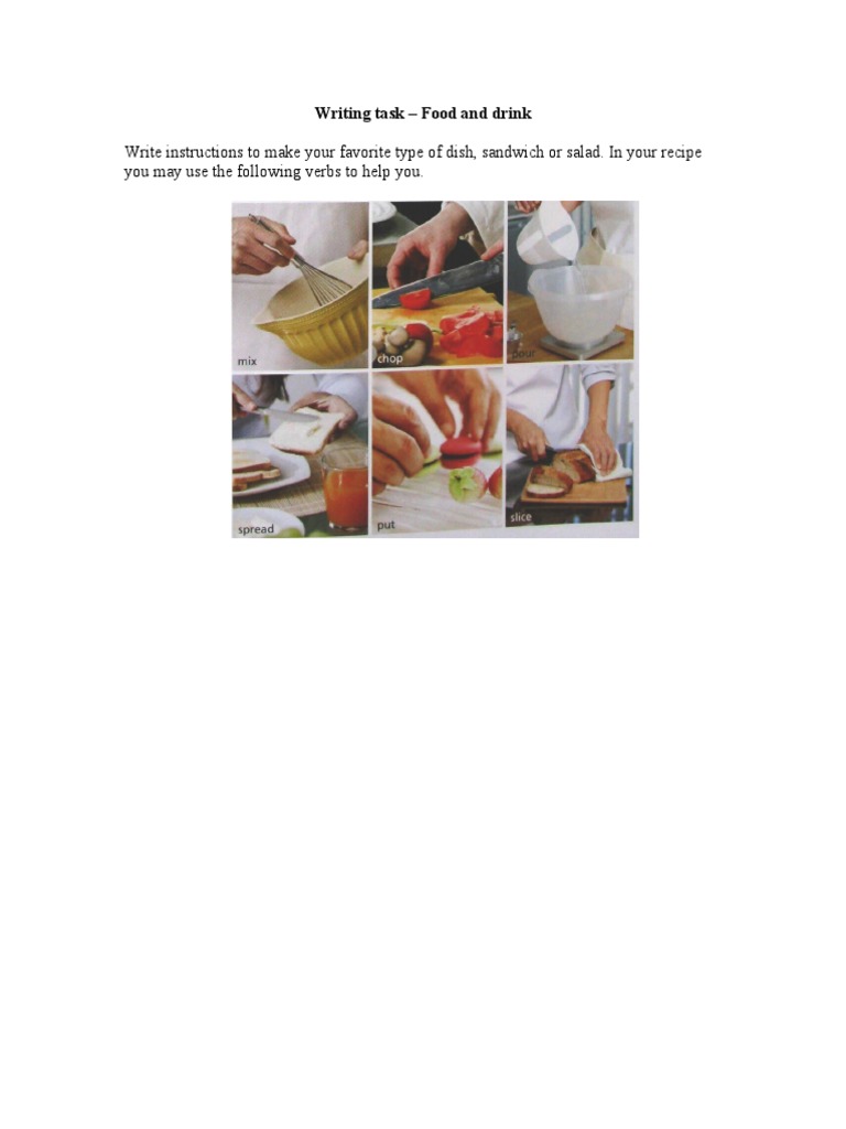 Favorite Dish Recipe Instructions | PDF