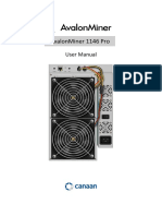 Avalonminer 1 146 Pro: User Manual