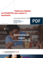 Herramientas Digitales de Prom Peru para La Exportación